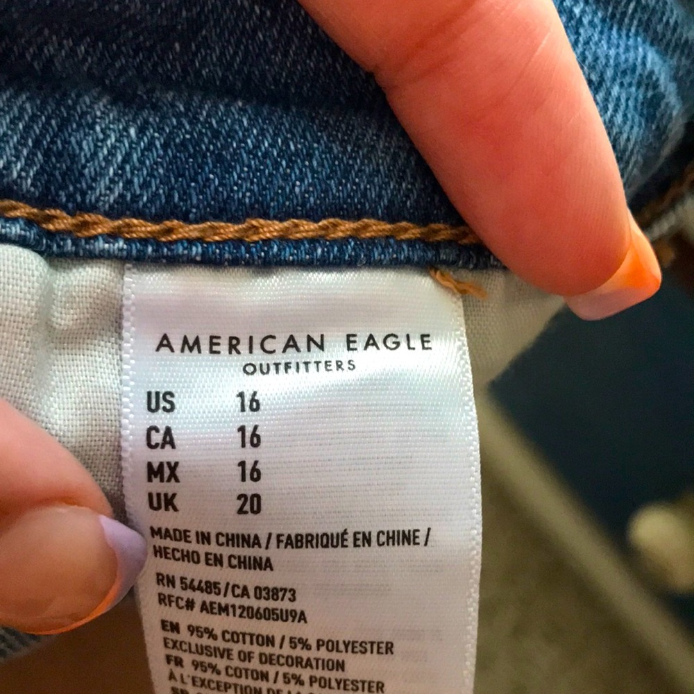 NEW American Eagle Shoorts Sz 16 - Picture 4 of 6